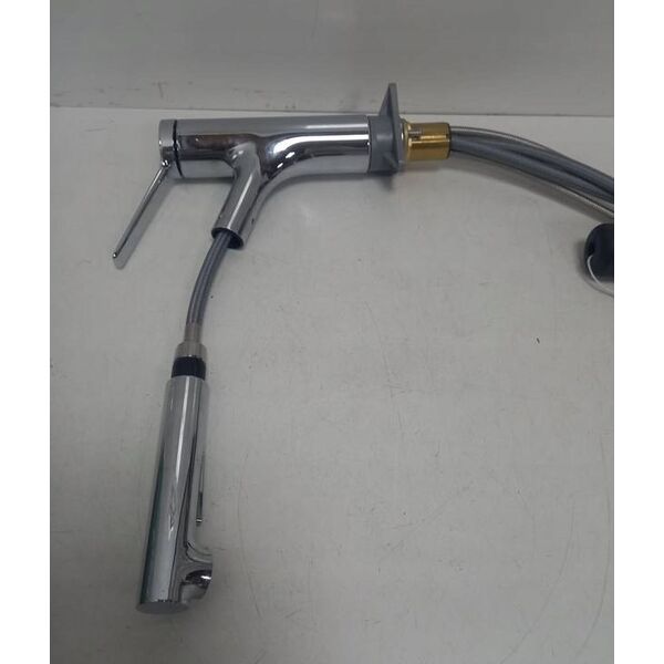 Bateria kuchenna Hansgrohe Hansgrohe Zesis M33 Single lever Kitch.Mix.150 2jet pull-o spray