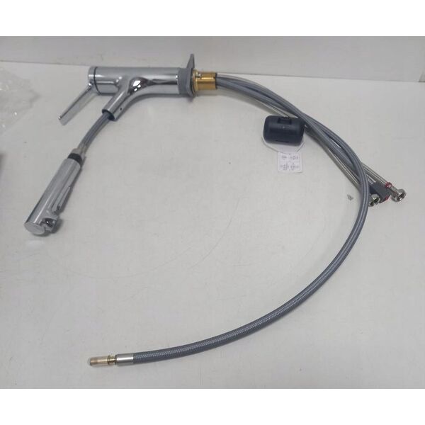 Bateria kuchenna Hansgrohe Hansgrohe Zesis M33 Single lever Kitch.Mix.150 2jet pull-o spray