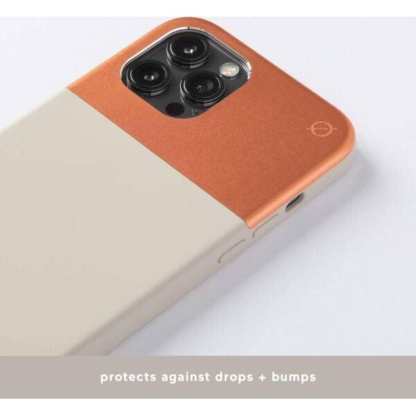 Atom Studios ATOM STUDIOS ETUI SPLIT SILICONE MAGSAFE IPHONE 12 / 12 PRO CALCIUM STONE standard