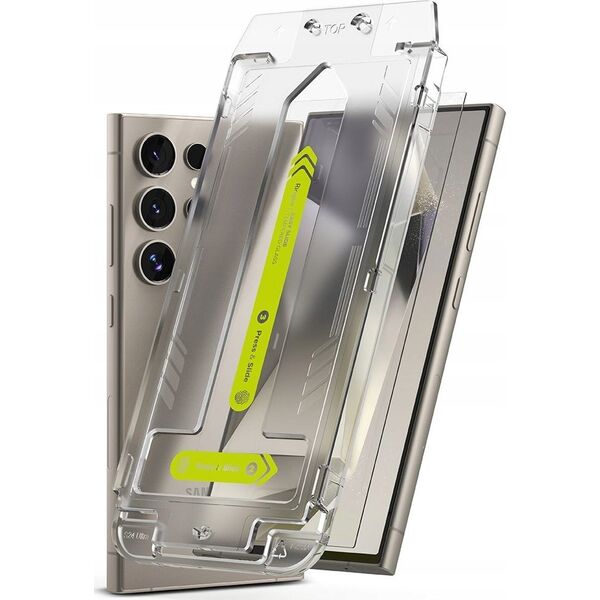 Ringke SZKŁO HARTOWANE RINGKE EASY SLIDE 2-PACK GALAXY S24 ULTRA CLEAR