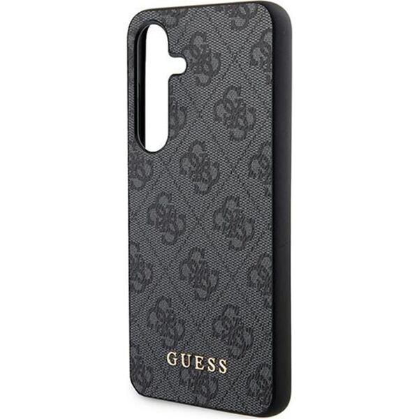 Guess Etui Guess GUHCS24SG4GFGR Samsung Galaxy S24 hardcase 4G Metal Gold Logo czarny/black