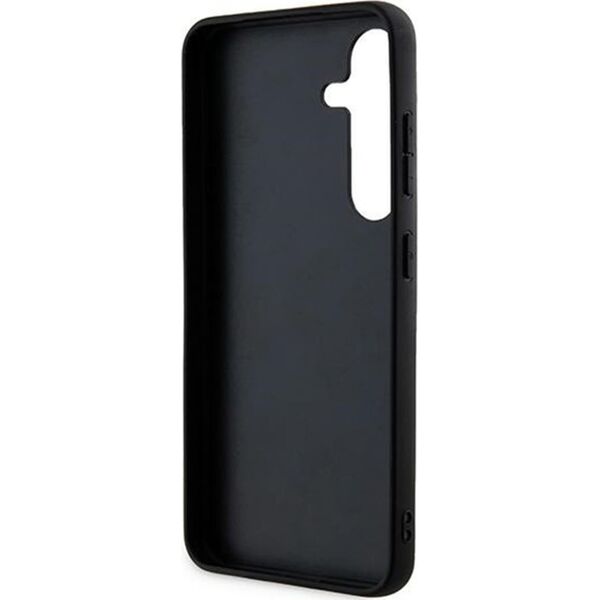 Guess Etui Guess GUHCS24SG4GFGR Samsung Galaxy S24 hardcase 4G Metal Gold Logo czarny/black