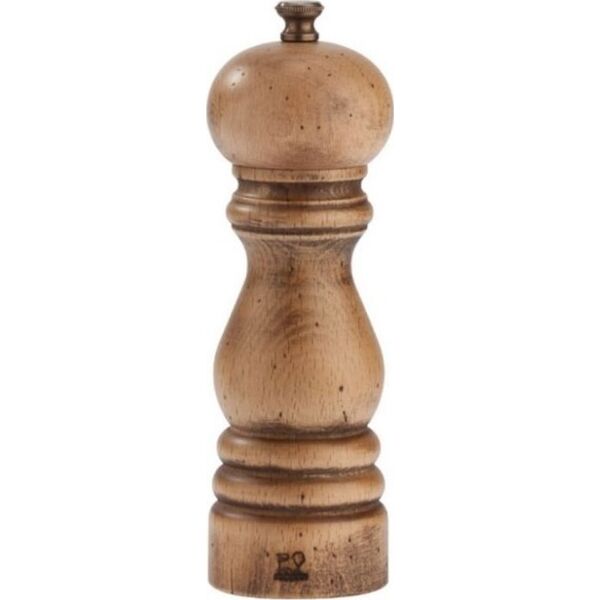 Młynek do przypraw Peugeot Peugeot Paris Salzmühle 18 cm Antique aus Buchenholz
