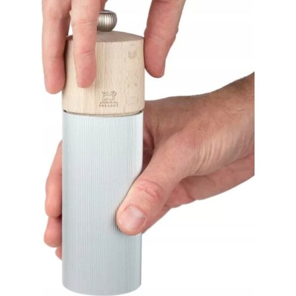 Młynek do przypraw Peugeot Peugeot Line Holz/Aluminium Pfeffermühle 18 cm Natur