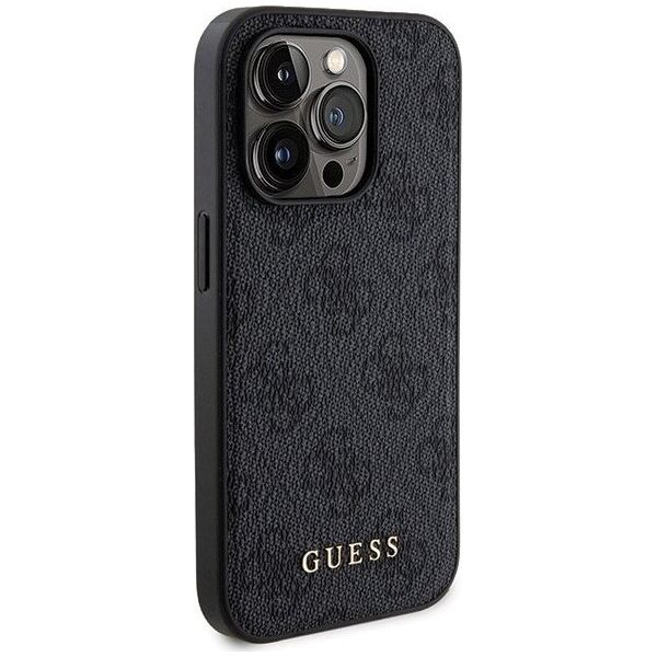 Guess Zestaw Guess GUBPM5P14L4GEMGK iPhone 14 Pro 6.1" hardcase + Powerbank 5000mAh MagSafe czarny/black 4G Metal Logo NoSize