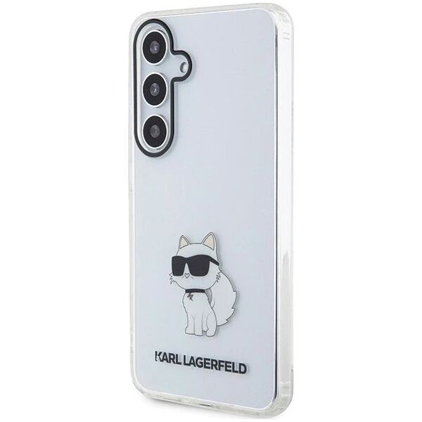 Karl Lagerfeld Etui Karl Lagerfeld KLHCS24MHNCHTCT Samsung Galaxy S24+ Plus hardcase IML Choupette transparent