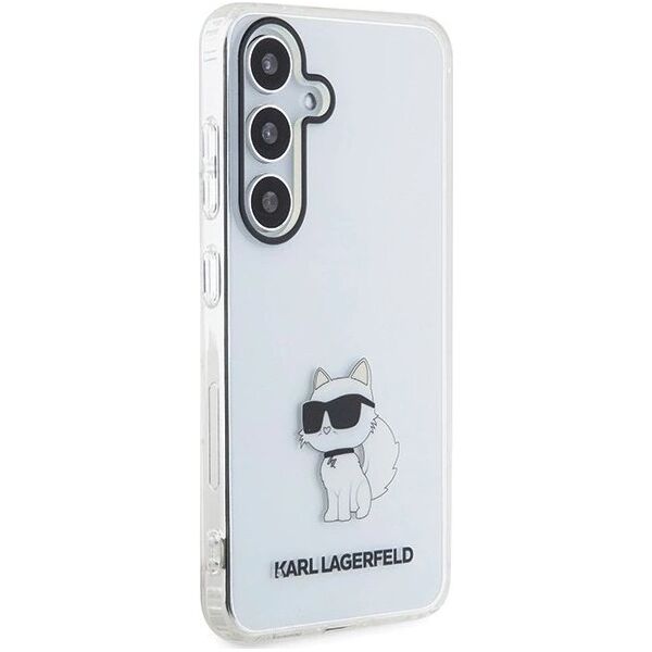Karl Lagerfeld Etui Karl Lagerfeld KLHCS24MHNCHTCT Samsung Galaxy S24+ Plus hardcase IML Choupette transparent