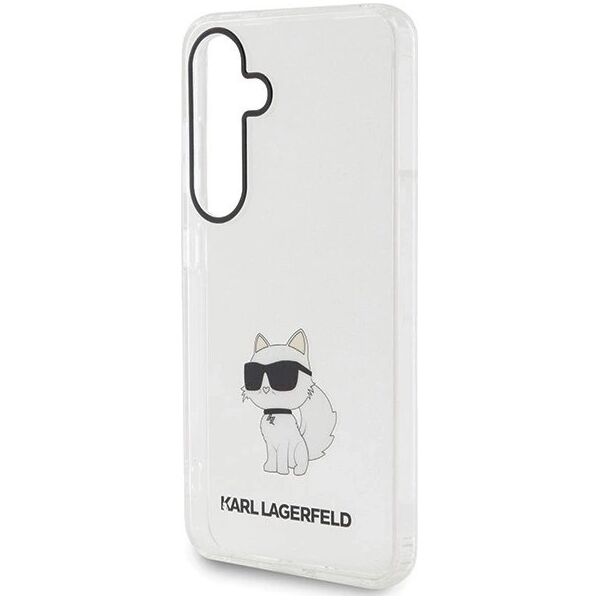 Karl Lagerfeld Etui Karl Lagerfeld KLHCS24MHNCHTCT Samsung Galaxy S24+ Plus hardcase IML Choupette transparent