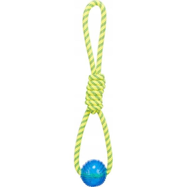 Trixie Aqua Toy, sznurek z piłką, dla psa, poliester/TPR, 6 x 40 cm, pływający