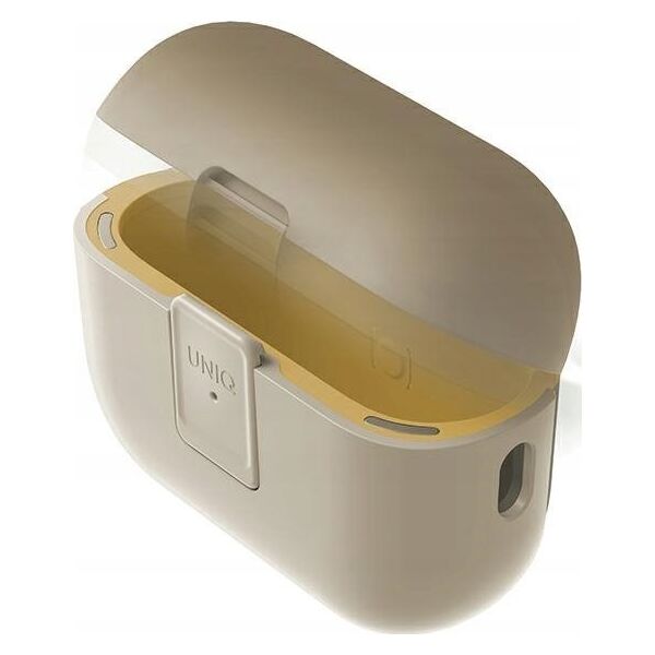 Uniq UNIQ etui Clyde Lock Case AirPods Pro 2 (2022/2023) beżowo-żółty/ivory-canary yellow