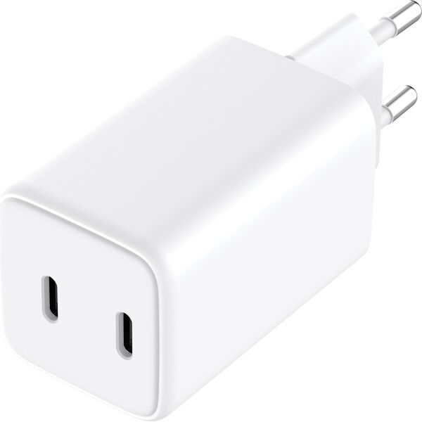 Ładowarka Sandberg AC Charger Dual USB-C PD65W EU