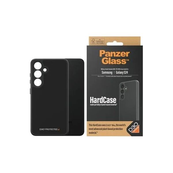 PanzerGlass PanzerGlass HardCase Sam S24 S921 D3O 3xMilitary grade czarny/black 1216