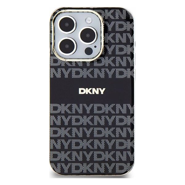 DKNY DKNY DKHMP14XHRHSEK iPhone 14 Pro Max 6.7" czarny/black hardcase IML Mono & Stripe MagSafe