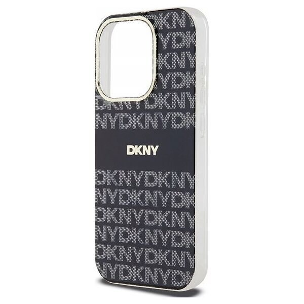 DKNY DKNY DKHMP14XHRHSEK iPhone 14 Pro Max 6.7" czarny/black hardcase IML Mono & Stripe MagSafe