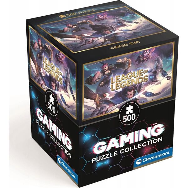 Clementoni CLE puzzle 500 Cubes League of Legends 35560