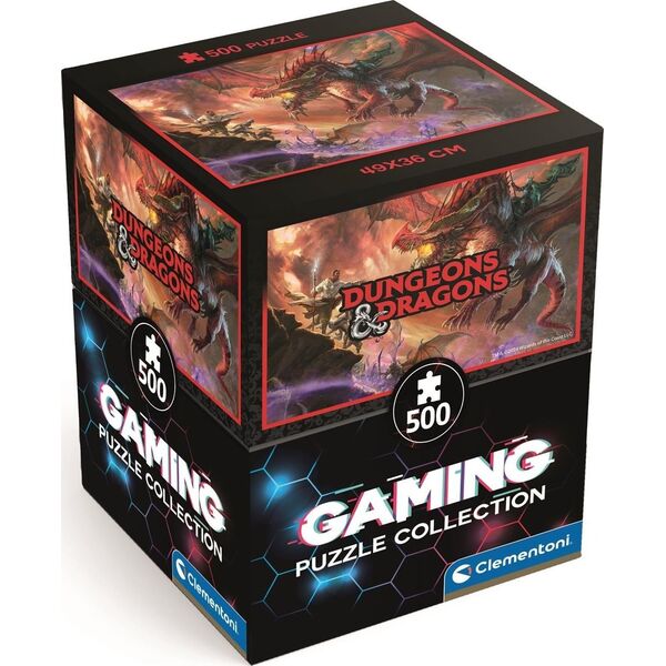 Clementoni CLE puzzle 500 Cubes Dungeons_Dragons 35561