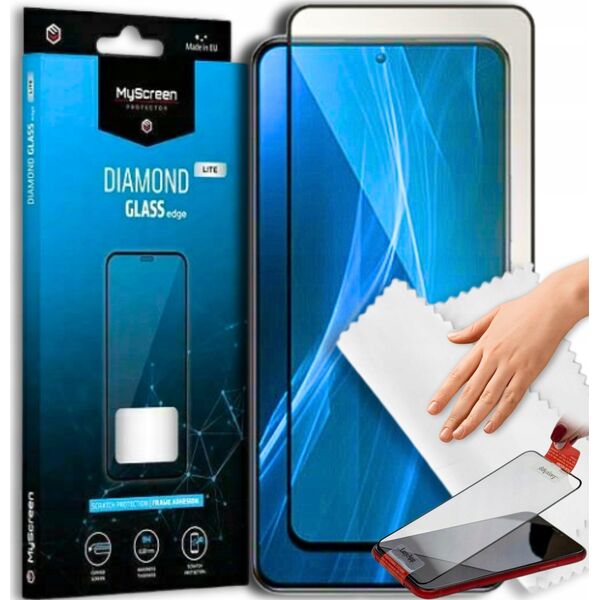 MyScreen Protector MS Diamond Glass Edge Lite FG Huawei Pura 70 czarny/black Full Glue