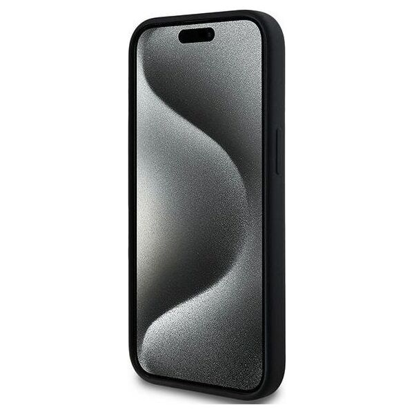 Karl Lagerfeld Karl Lagerfeld KLHMP15MSCMKCRHK iPhone 15 Plus / 14 Plus 6.7" czarny/black hardcase Silicone Karl & Choupette MagSafe
