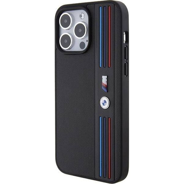 BMW Etui BMW BMHCP15L22PPMK Apple iPhone 15 Pro Tricolor M Collection czarny/black