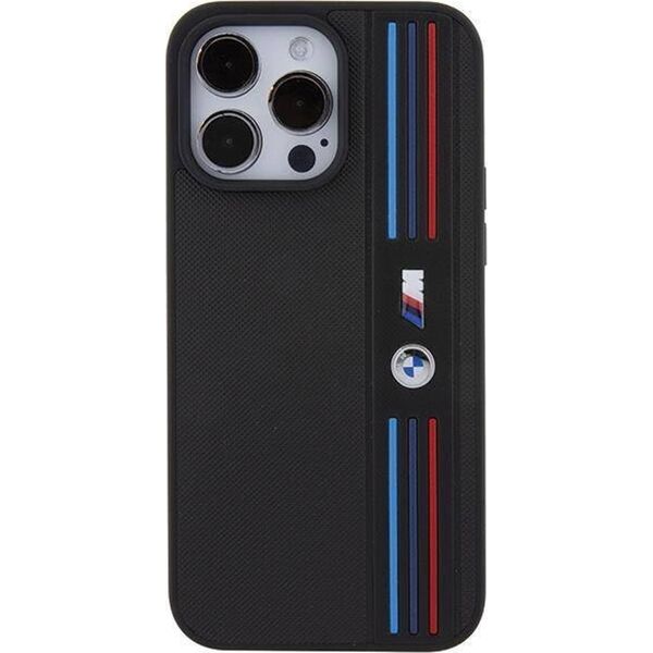 BMW Etui BMW BMHCP15L22PPMK Apple iPhone 15 Pro Tricolor M Collection czarny/black