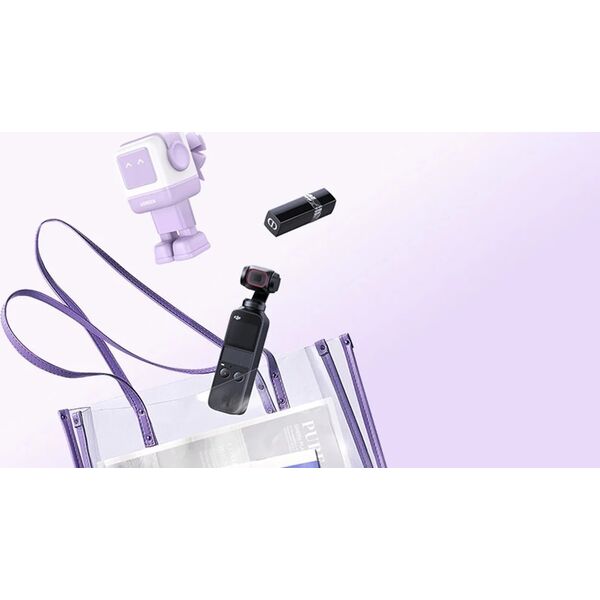 Ładowarka Ugreen Ładowarka sieciowa UGREEN Nexode Robot GaN 2xUSB-A, USB-C 65W fioletowa