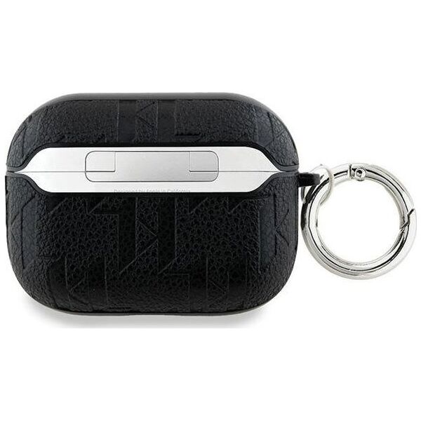 Karl Lagerfeld Karl Lagerfeld KLAP2PGKIPK AirPods Pro 2 (2022/2023) cover czarny/black Monogram Karl Head