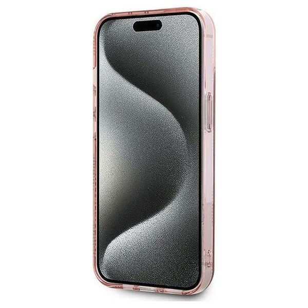 Karl Lagerfeld Karl Lagerfeld KLHCP13MHKLPCHP iPhone 13 6.1" różowy/pink hardcase IML Choupette Head & Monogram