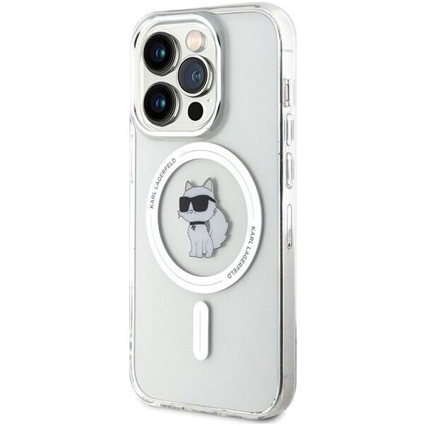 Karl Lagerfeld Karl Lagerfeld KLHMP13XHFCCNOT iPhone 13 Pro Max 6.7" transparent hardcase IML Choupette MagSafe