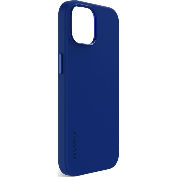 Decoded Decoded AntiMicrobial Silicone Backcover iP 15 Plus Gal Blue