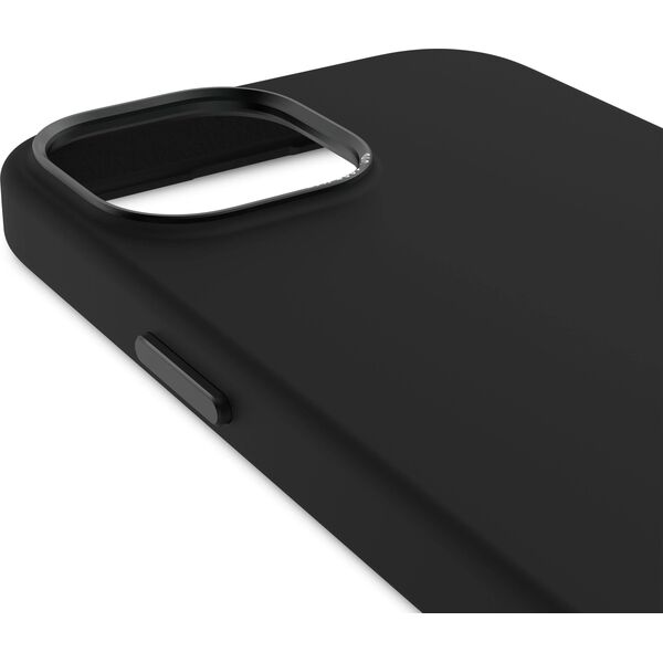 Decoded Decoded AntiMicrobial Silicone Backcover iPhone 15 Graphene