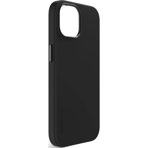 Decoded Decoded AntiMicrobial Silicone Backcover iPhone 15 Graphene