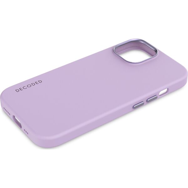 Decoded Decoded AntiMicrobial Silicone Backcover iP 15 Plus Lavender