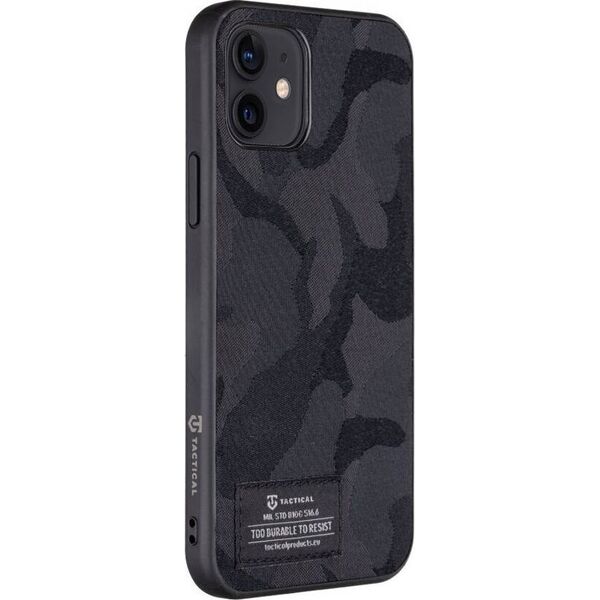 Tactical Tactical Camo Troop Cover for Apple iPhone 12/12 Pro Black standard