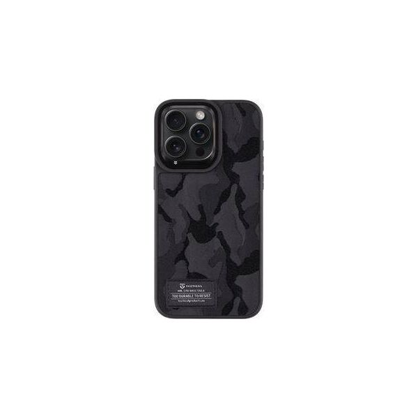 Tactical Tactical Camo Troop Cover for Apple iPhone 15 Pro Max Black standard