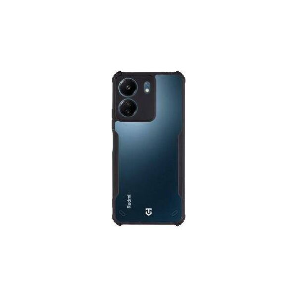 Tactical Tactical Quantum Stealth Cover for Xiaomi Redmi 13C/Poco C65 Clear/Black standard
