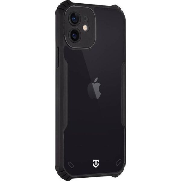 Tactical Tactical Quantum Stealth Cover for Apple iPhone 12 Clear/Black standard