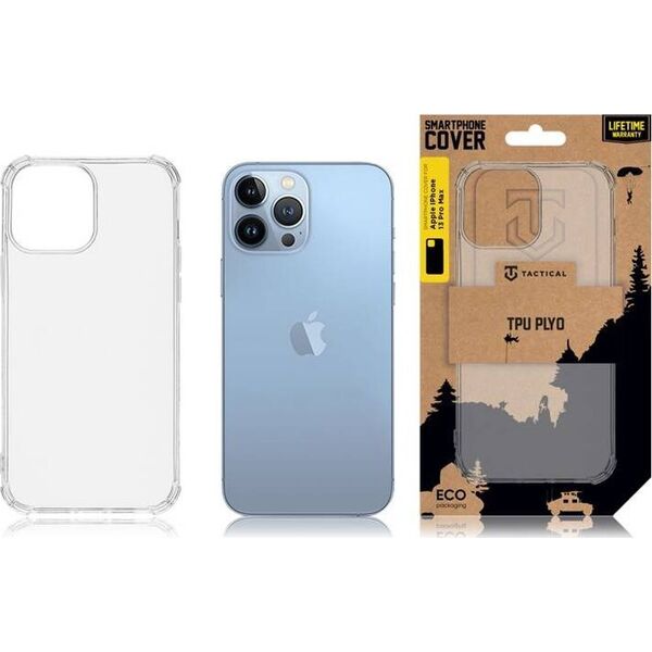 Tactical Tactical TPU Plyo Cover for Apple iPhone 13 Pro Max Transparent standard