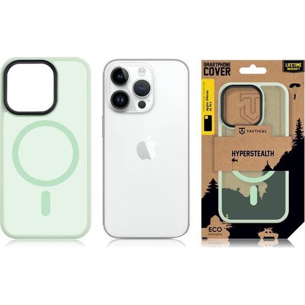 Tactical Tactical MagForce Hyperstealth Cover for iPhone 14 Pro Beach Green standard