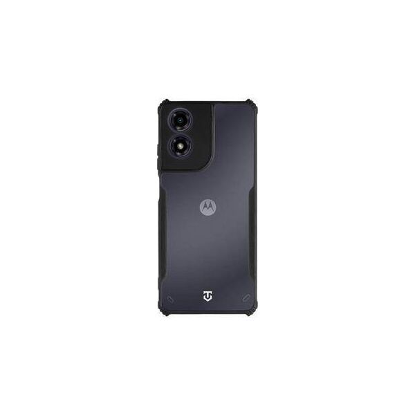 Tactical Tactical Quantum Stealth Cover for Motorola G04 Clear/Black standard
