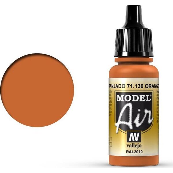 Vallejo Vallejo: 71.130 - Model Air - Orange Rust (17 ml)