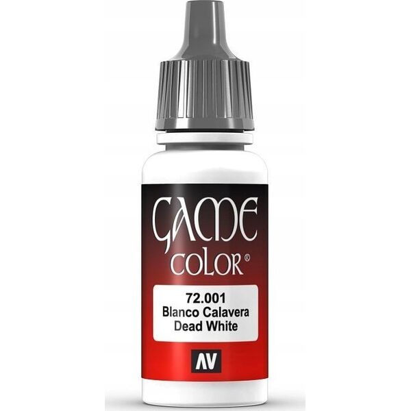 Vallejo Vallejo: 72.001 - Game Color - Dead White (18 ml)