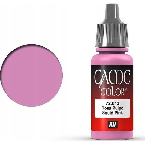 Vallejo Vallejo: 72.013 - Game Color - Squid Pink (18 ml)