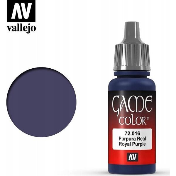 Vallejo Vallejo: 72.016 - Game Color - Royal Purple (18 ml)