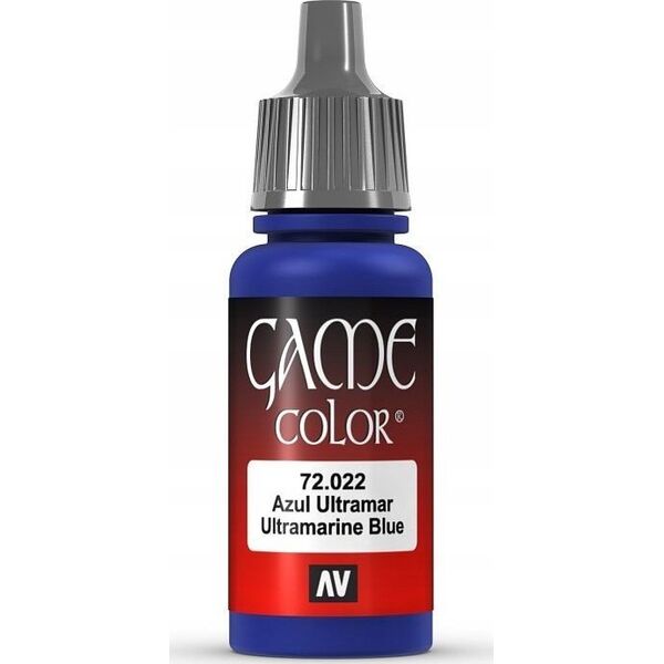 Vallejo Vallejo: 72.022 - Game Color - Ultramarine Blue (18 ml)