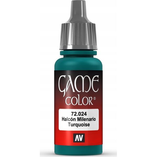 Vallejo Vallejo: 72.024 - Game Color - Turquoise (18 ml)