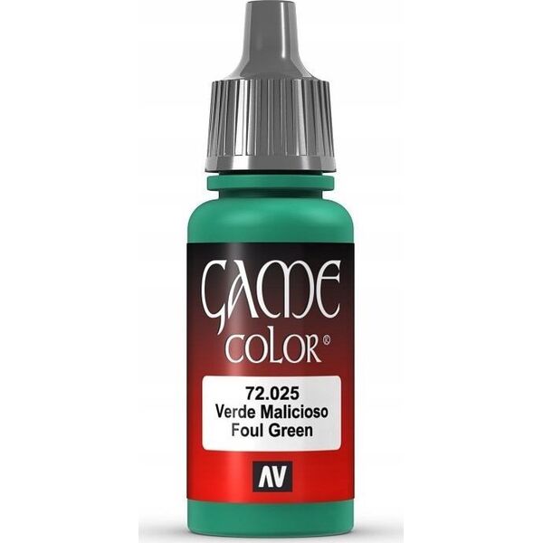 Vallejo Vallejo: 72.025 - Game Color - Foul Green (18 ml)