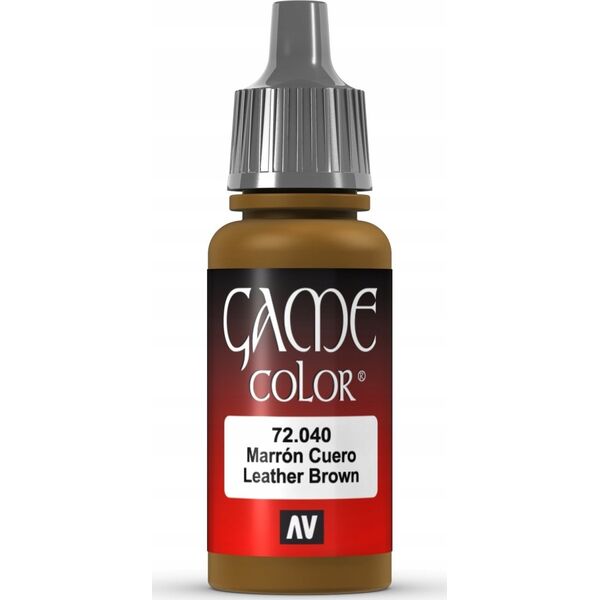 Vallejo Vallejo: 72.040 - Game Color - Leather Brown (18 ml)