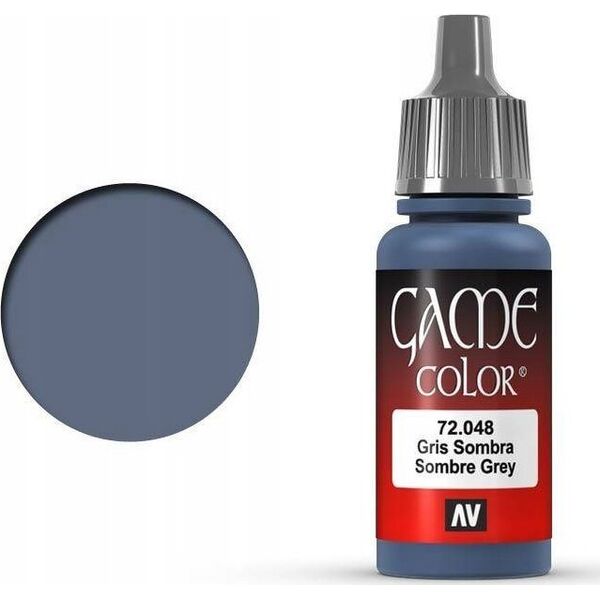 Vallejo Vallejo: 72.048 - Game Color - Sombre Grey (18 ml)