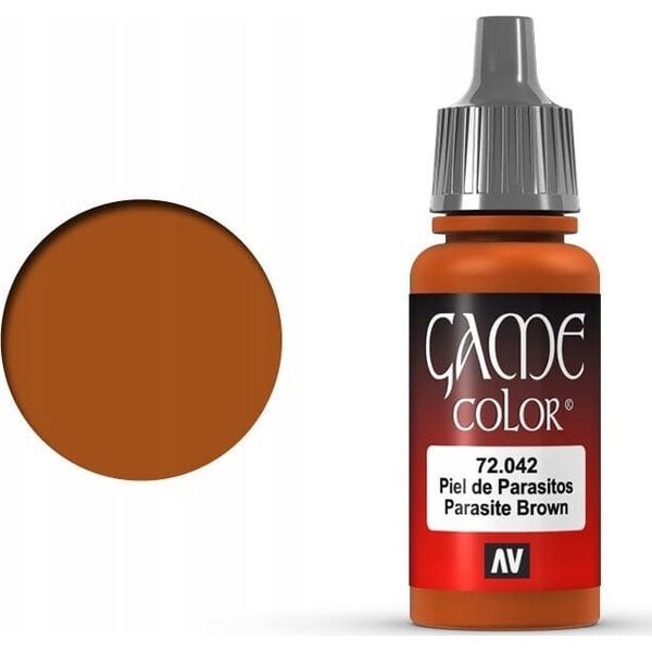 Vallejo Vallejo: 72.042 - Game Color - Parasite Brown (18 ml)
