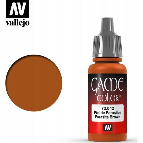 Vallejo Vallejo: 72.042 - Game Color - Parasite Brown (18 ml)